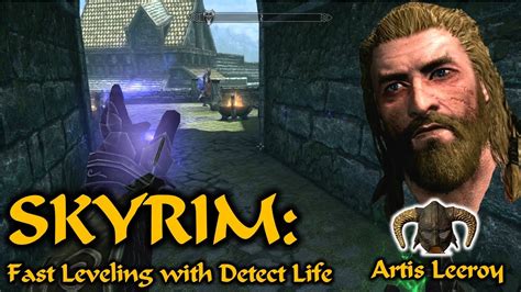 Having to use a continuous-cast spell means no stealth AND being held almost immobile while sneaking. . Detect life skyrim